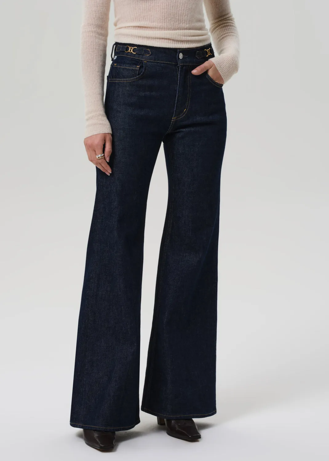 Petite Kimberly Flare With Horsebit in Helia sold by Citizens Of Humanity product image thumbnail 4