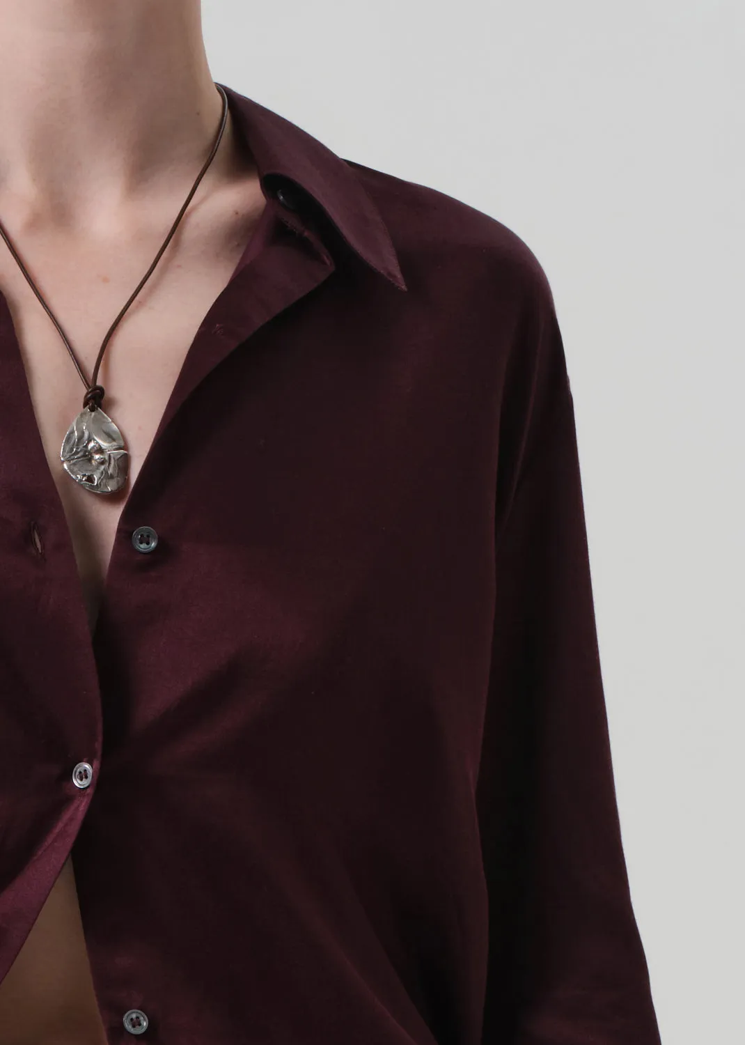 Camilia Shirt in Burgundy sold by Citizens Of Humanity product image thumbnail 5
