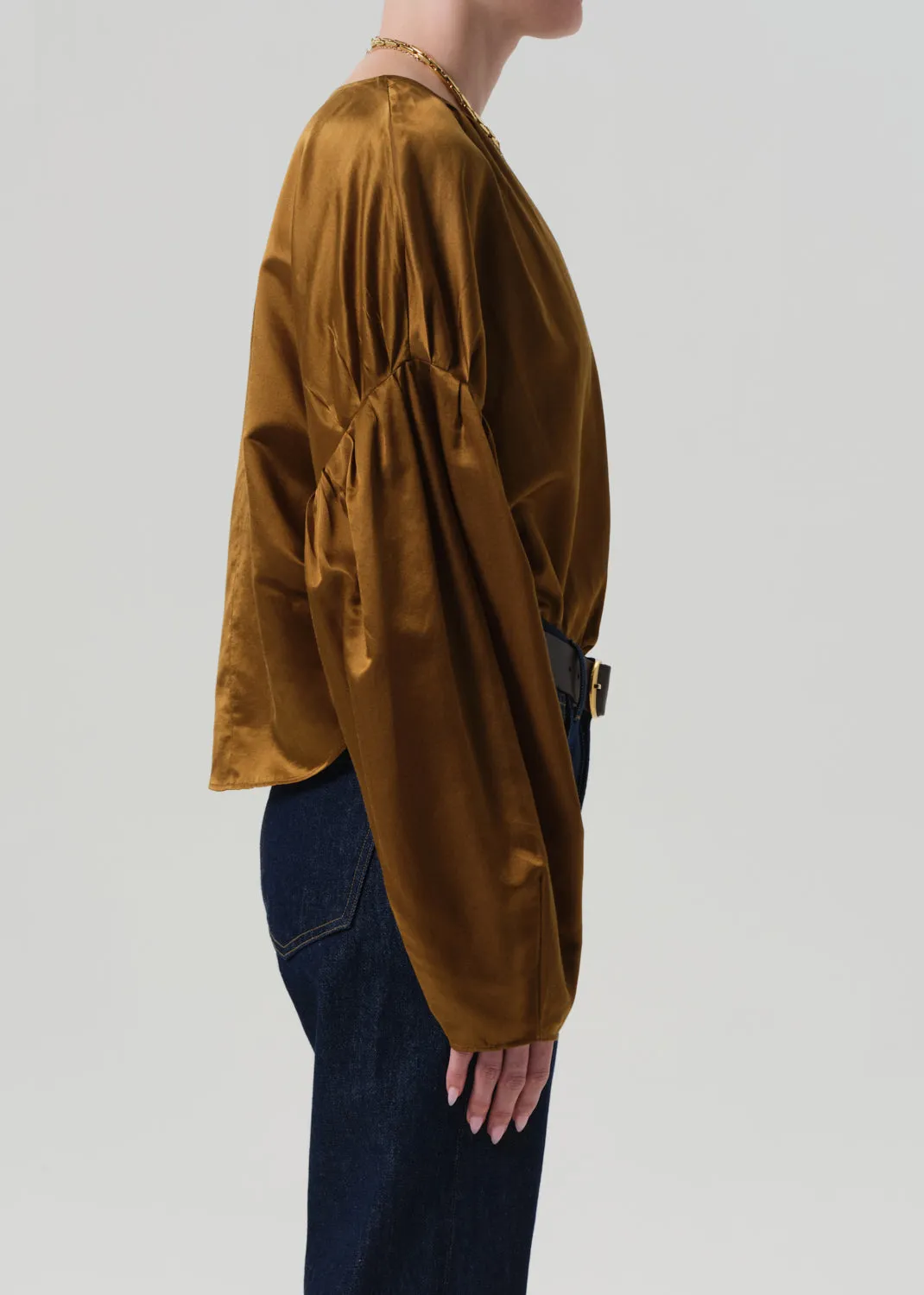 Anika Top in Golden sold by Citizens Of Humanity product image thumbnail 3