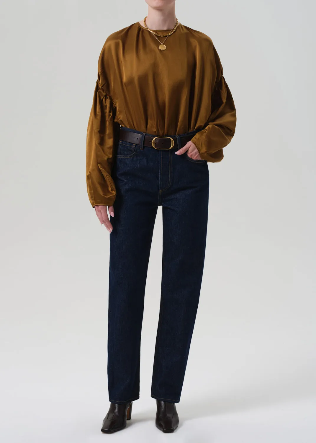 Anika Top in Golden sold by Citizens Of Humanity product image thumbnail 5