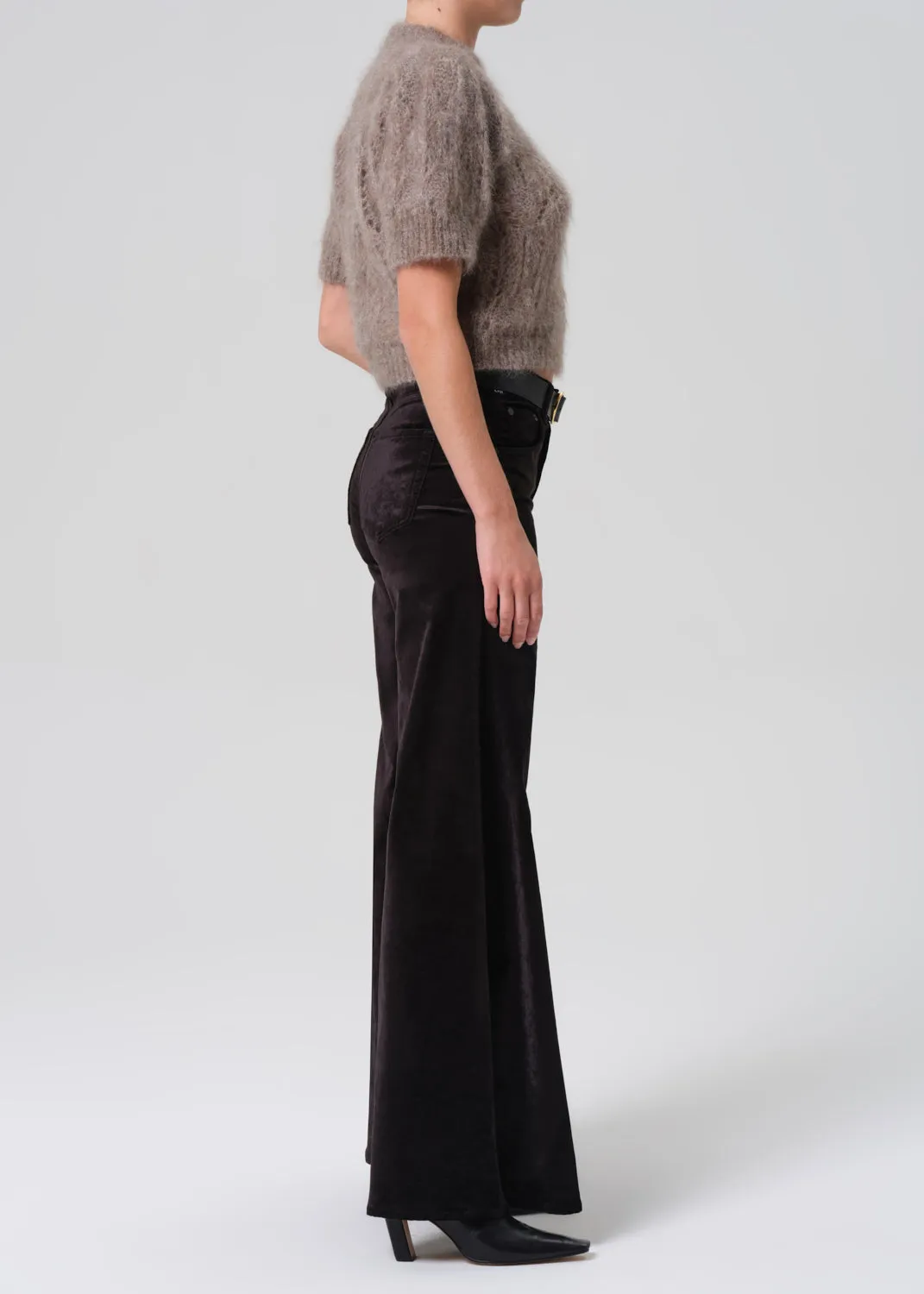 Amari Ultra Velvet Pant in Black sold by Citizens Of Humanity product image thumbnail 4