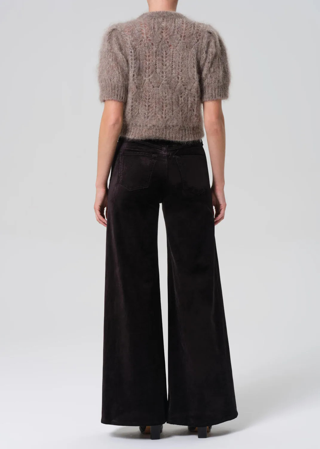 Amari Ultra Velvet Pant in Black sold by Citizens Of Humanity product image thumbnail 3