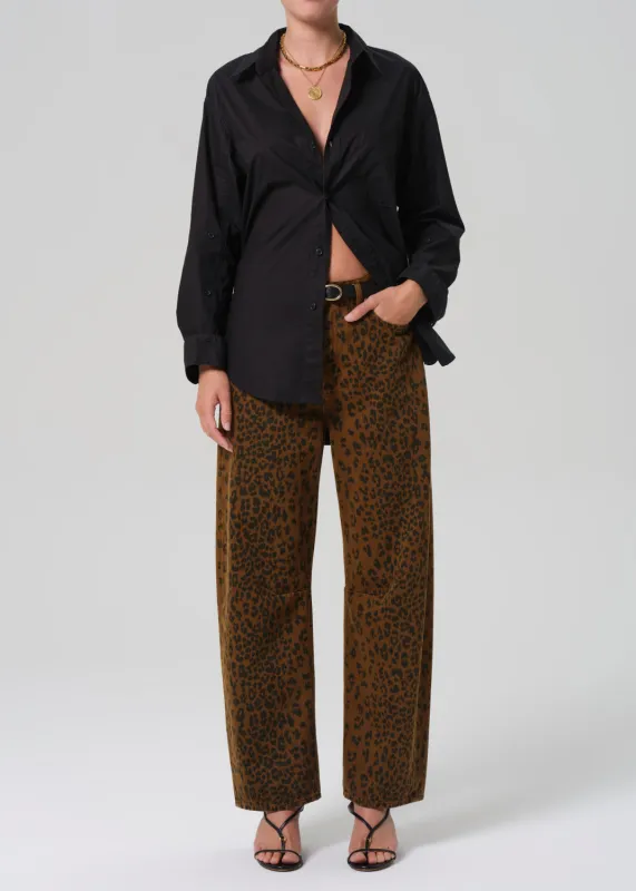 Miro Long Relaxed Jean in Sepia Cheetah sold by Citizens Of Humanity