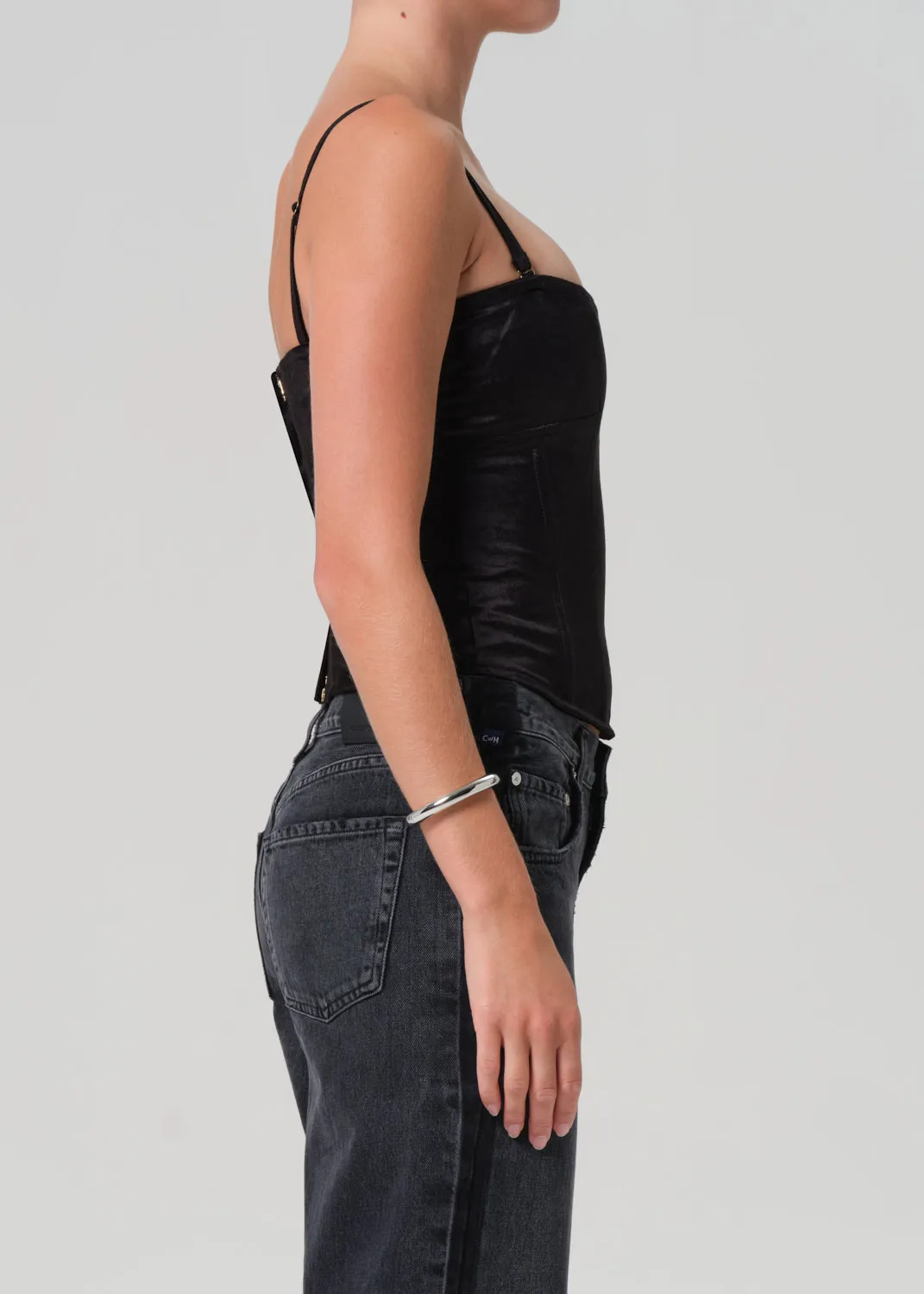 Darya Corset Top in Black sold by Citizens Of Humanity product image thumbnail 4