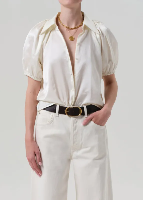 Leila Blouse in Cassia sold by Citizens Of Humanity