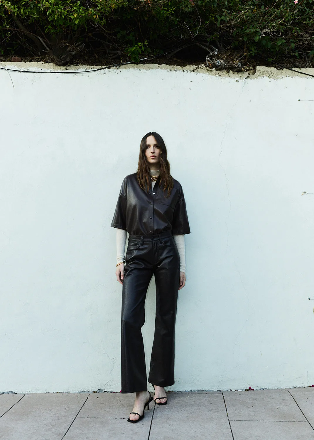 Genova Low Rise Boot Recycled Leather in Chocolate Dark Brown sold by Citizens Of Humanity product image thumbnail 2