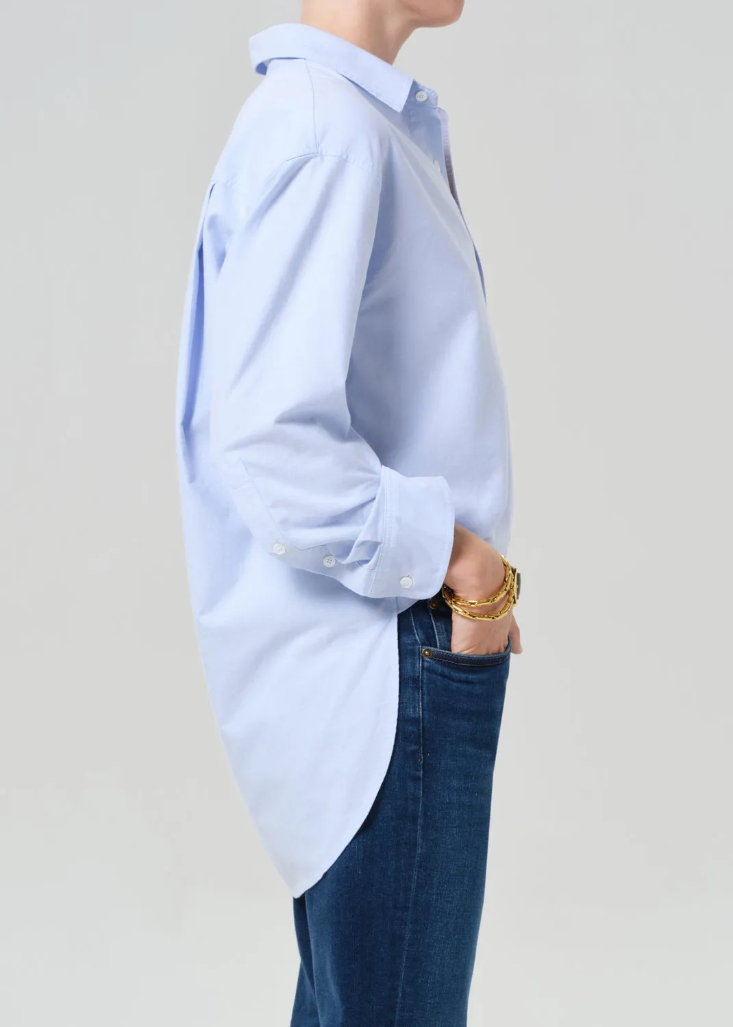 Kayla Shirt in Blue sold by Citizens Of Humanity product image thumbnail 3