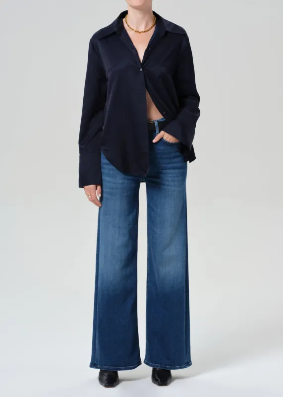 Petite Lyra Long Wide Leg in Ambry sold by Citizens Of Humanity