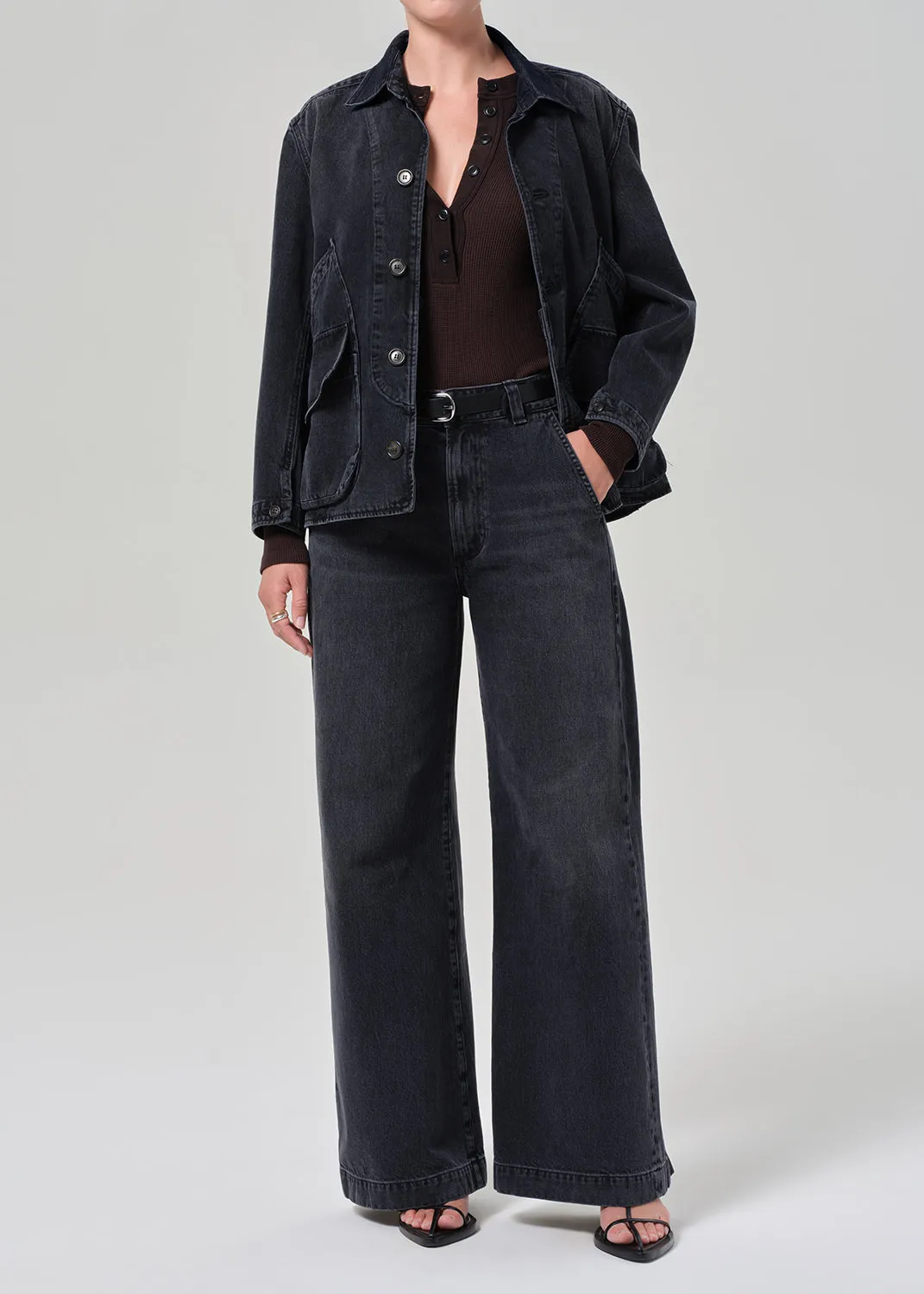 Abra Work Jacket in Metropolis sold by Citizens Of Humanity product image thumbnail 5