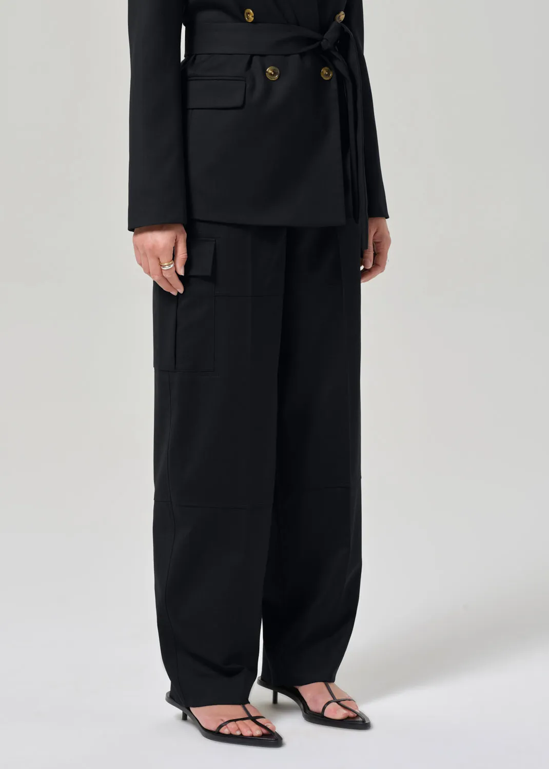 Tailored Cargo Pant in Black sold by Citizens Of Humanity product image thumbnail 4