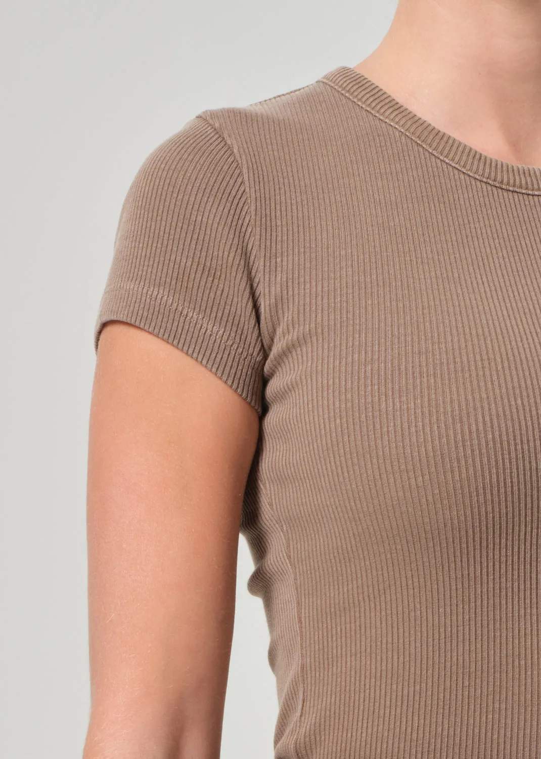 Nello Tee in Cocoa sold by Citizens Of Humanity product image thumbnail 4