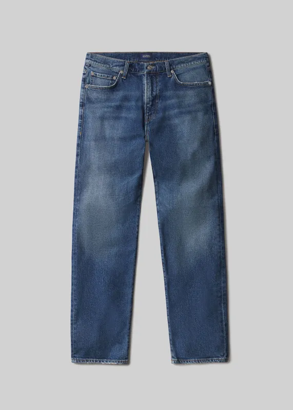 Elijah Straight Archive Denim in Mid Indigo sold by Citizens Of Humanity