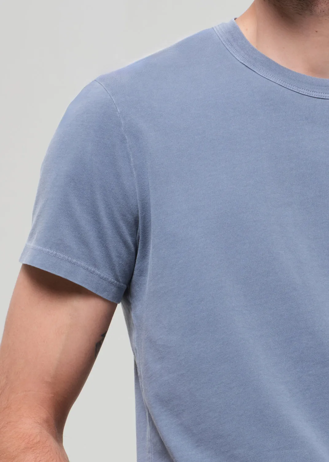 Everyday Short Sleeve Tee in Stone Blue sold by Citizens Of Humanity product image thumbnail 5