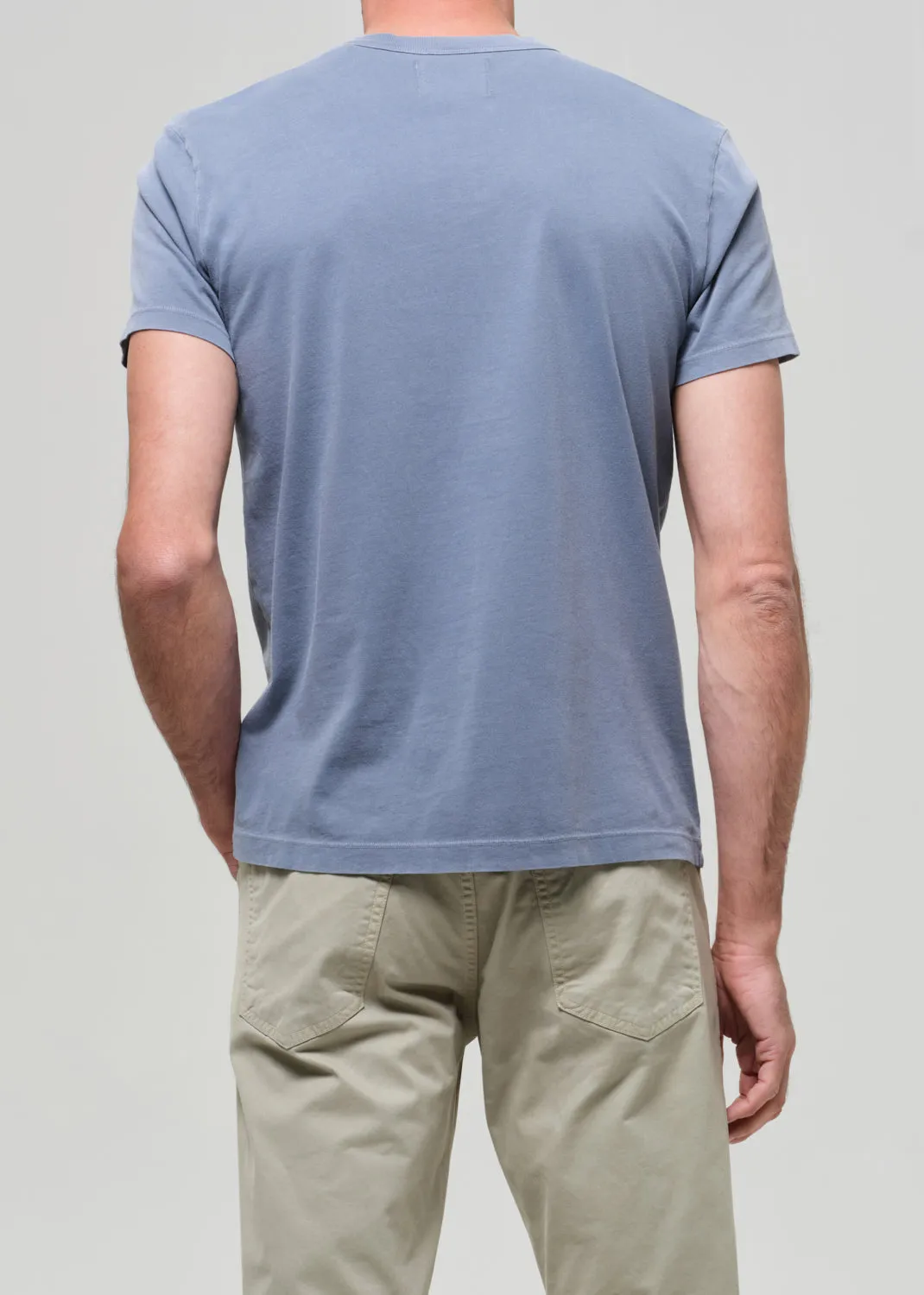Everyday Short Sleeve Tee in Stone Blue sold by Citizens Of Humanity product image thumbnail 3