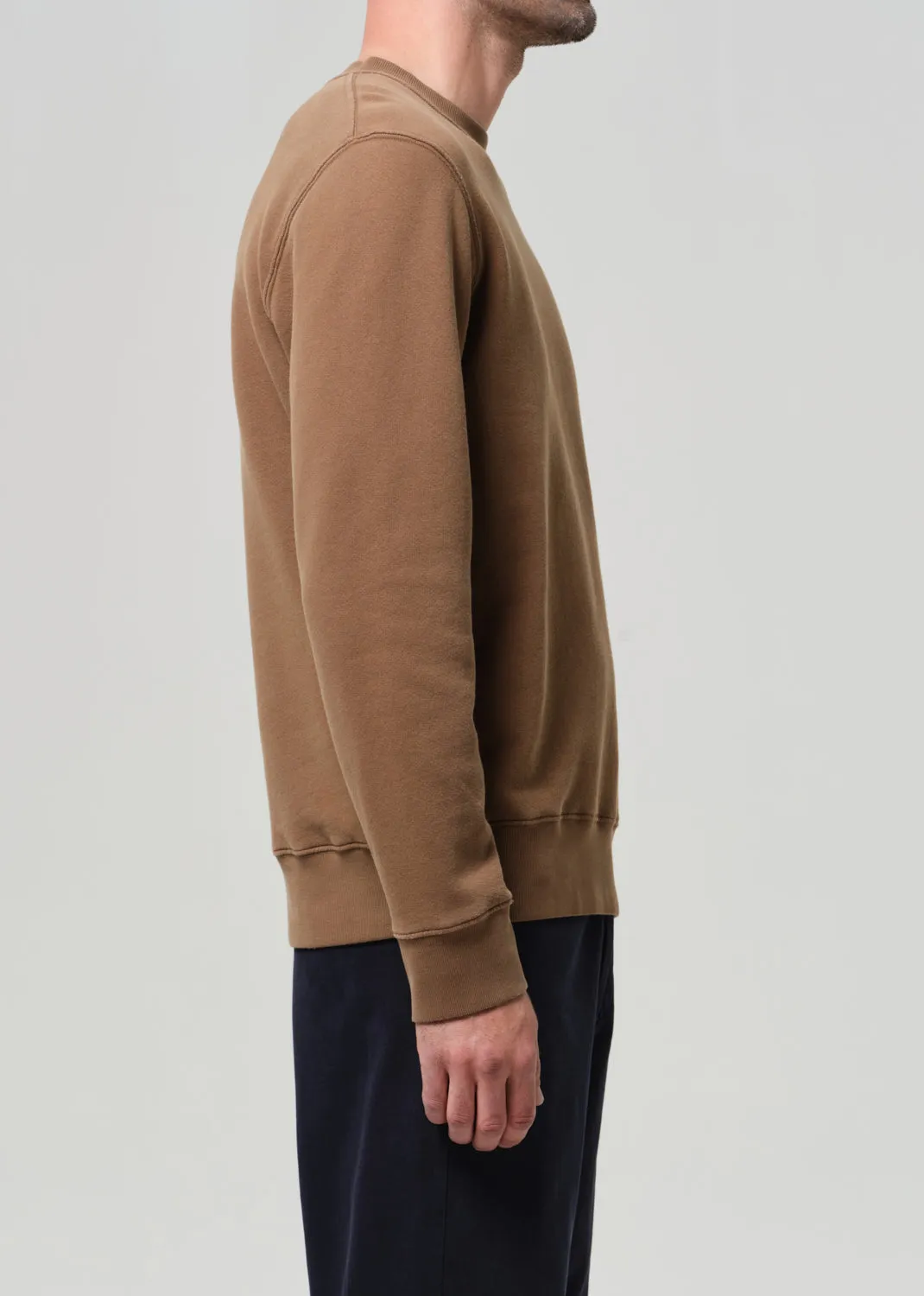 Vintage Crewneck Sweatshirt in Vintage Kelp sold by Citizens Of Humanity product image thumbnail 4