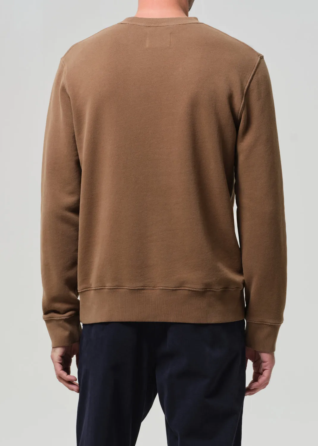 Vintage Crewneck Sweatshirt in Vintage Kelp sold by Citizens Of Humanity product image thumbnail 3