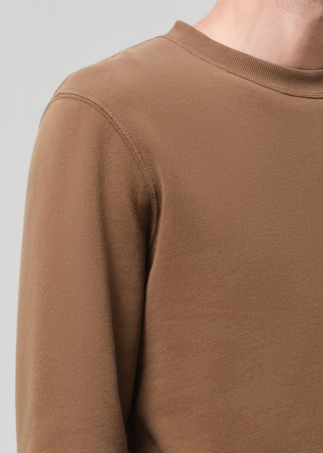 Vintage Crewneck Sweatshirt in Vintage Kelp sold by Citizens Of Humanity product image thumbnail 5