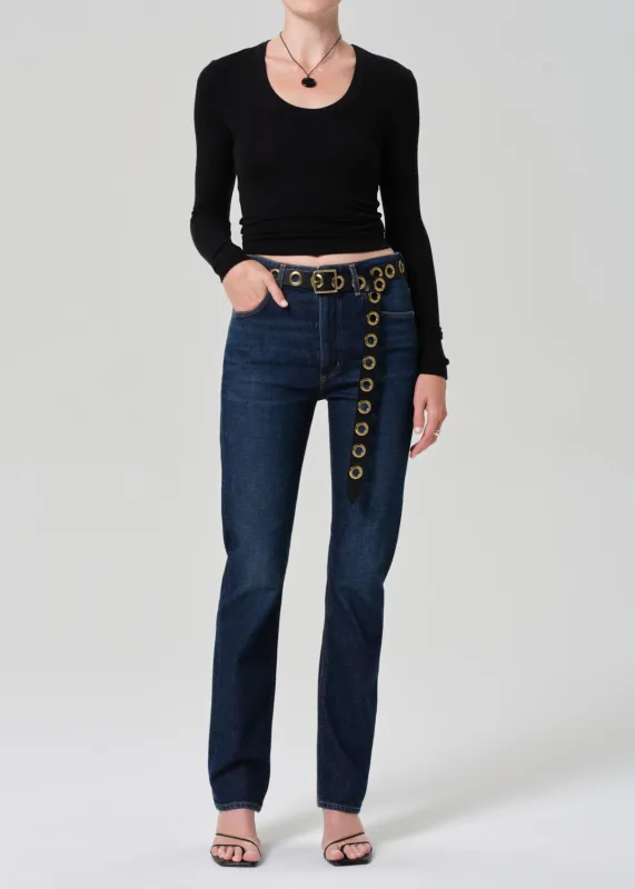 Zurie Straight in Dark Indigo sold by Citizens Of Humanity