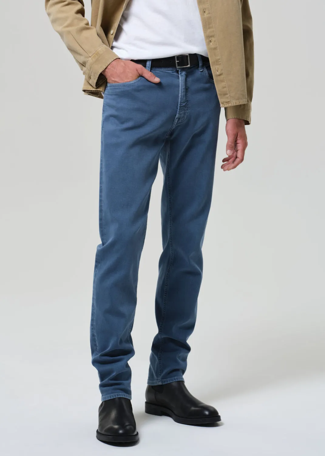 Adler Slim Perform in Stone Blue sold by Citizens Of Humanity product image thumbnail 5