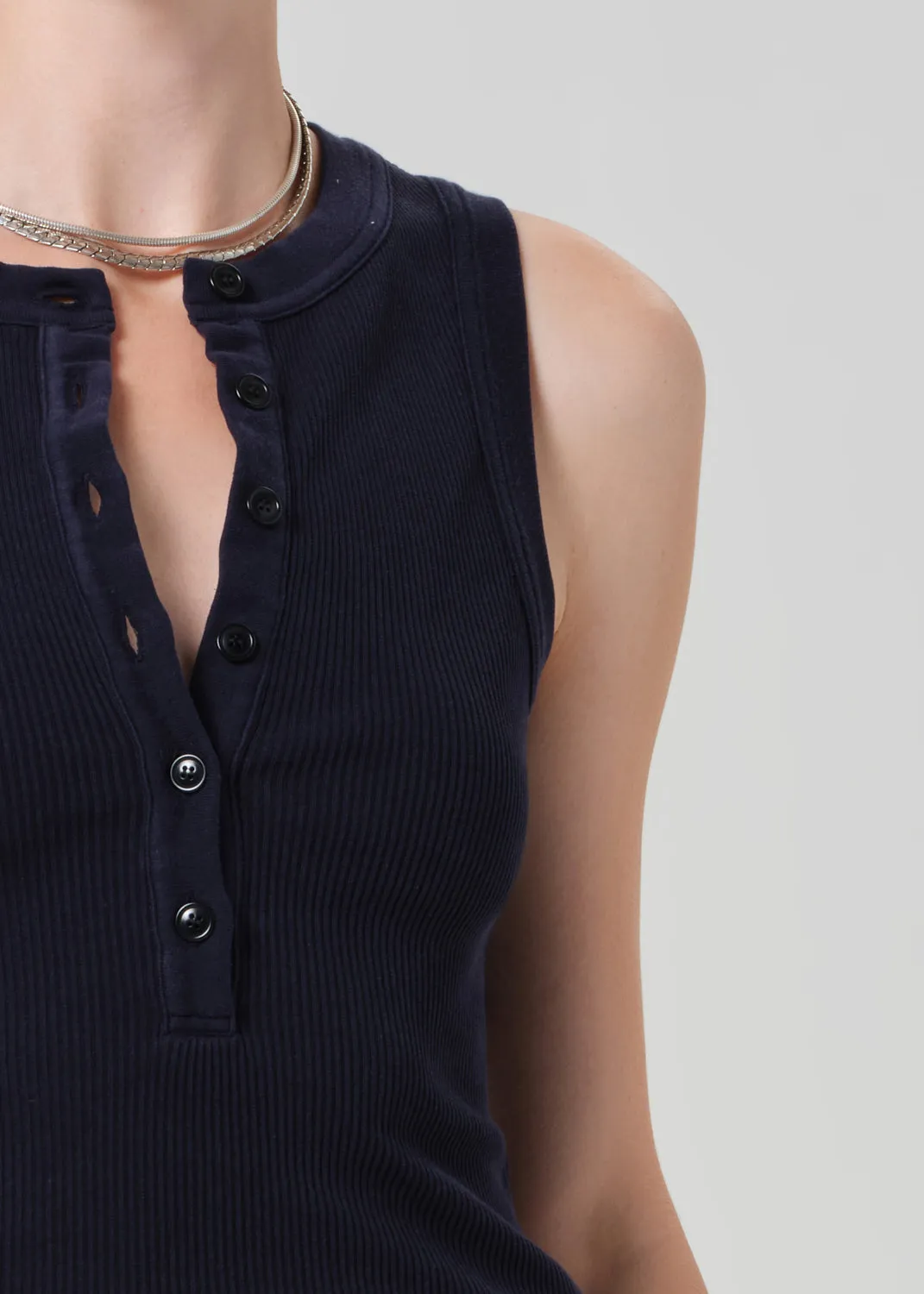 Caralyn Tank in Navy sold by Citizens Of Humanity product image thumbnail 4
