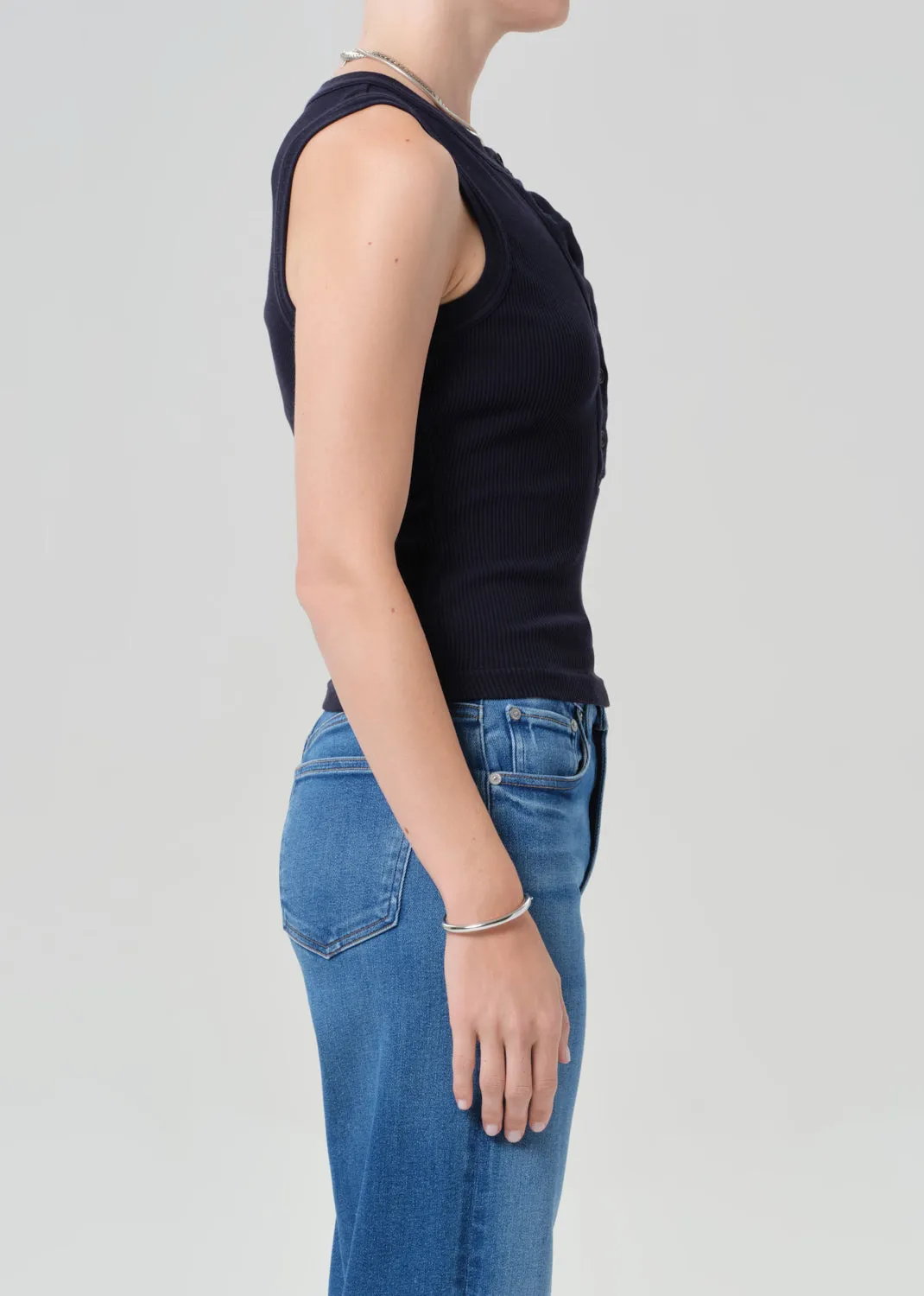 Caralyn Tank in Navy sold by Citizens Of Humanity product image thumbnail 3