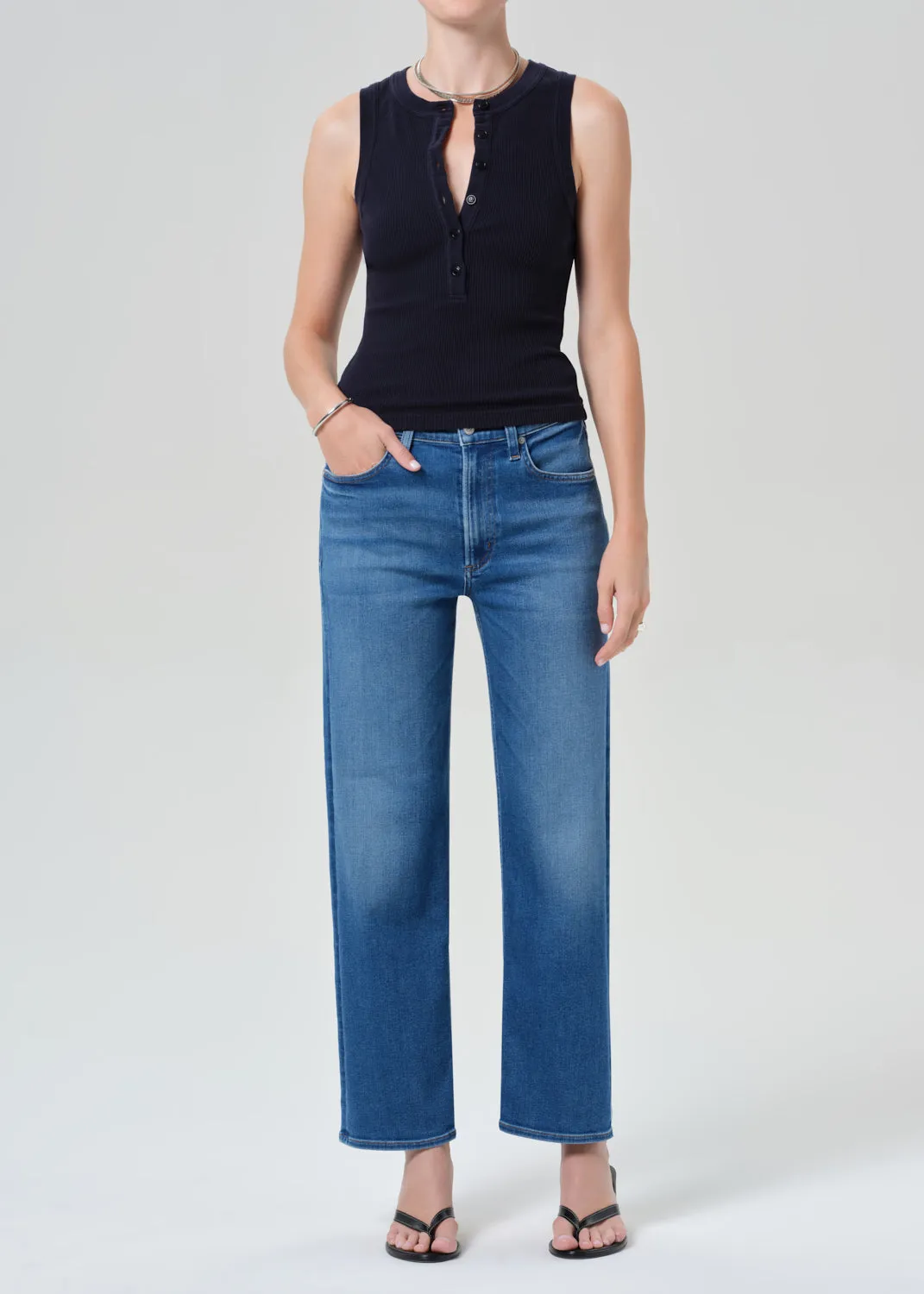 Caralyn Tank in Navy sold by Citizens Of Humanity product image thumbnail 5