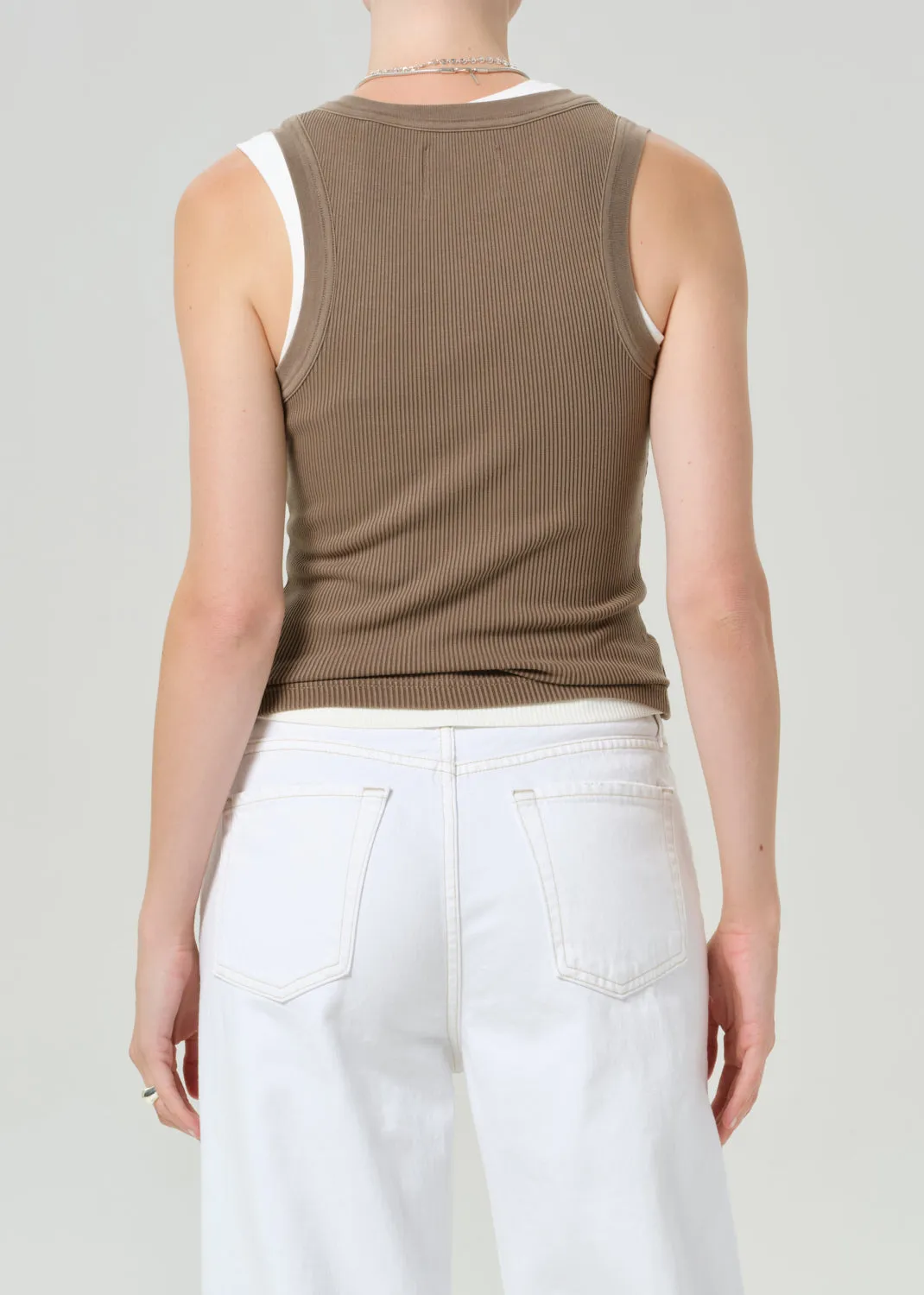Caralyn Tank in Cocoa sold by Citizens Of Humanity product image thumbnail 2