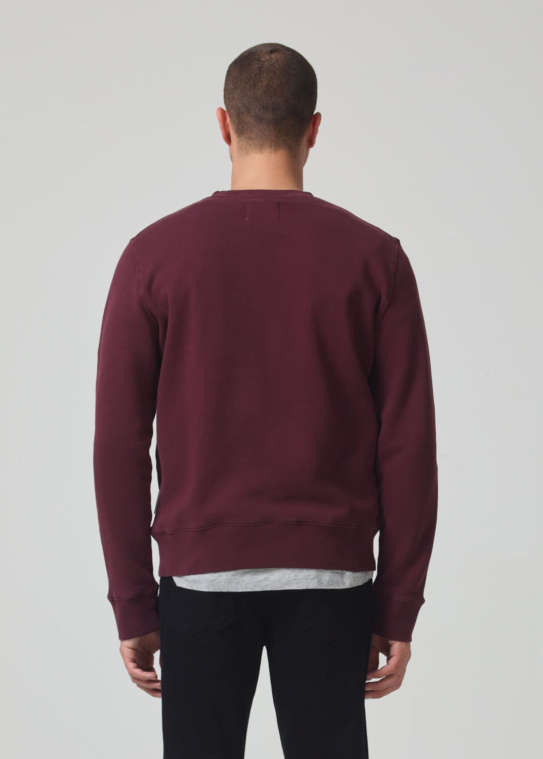 Vintage Crewneck Sweatshirt in Barolo sold by Citizens Of Humanity product image thumbnail 2