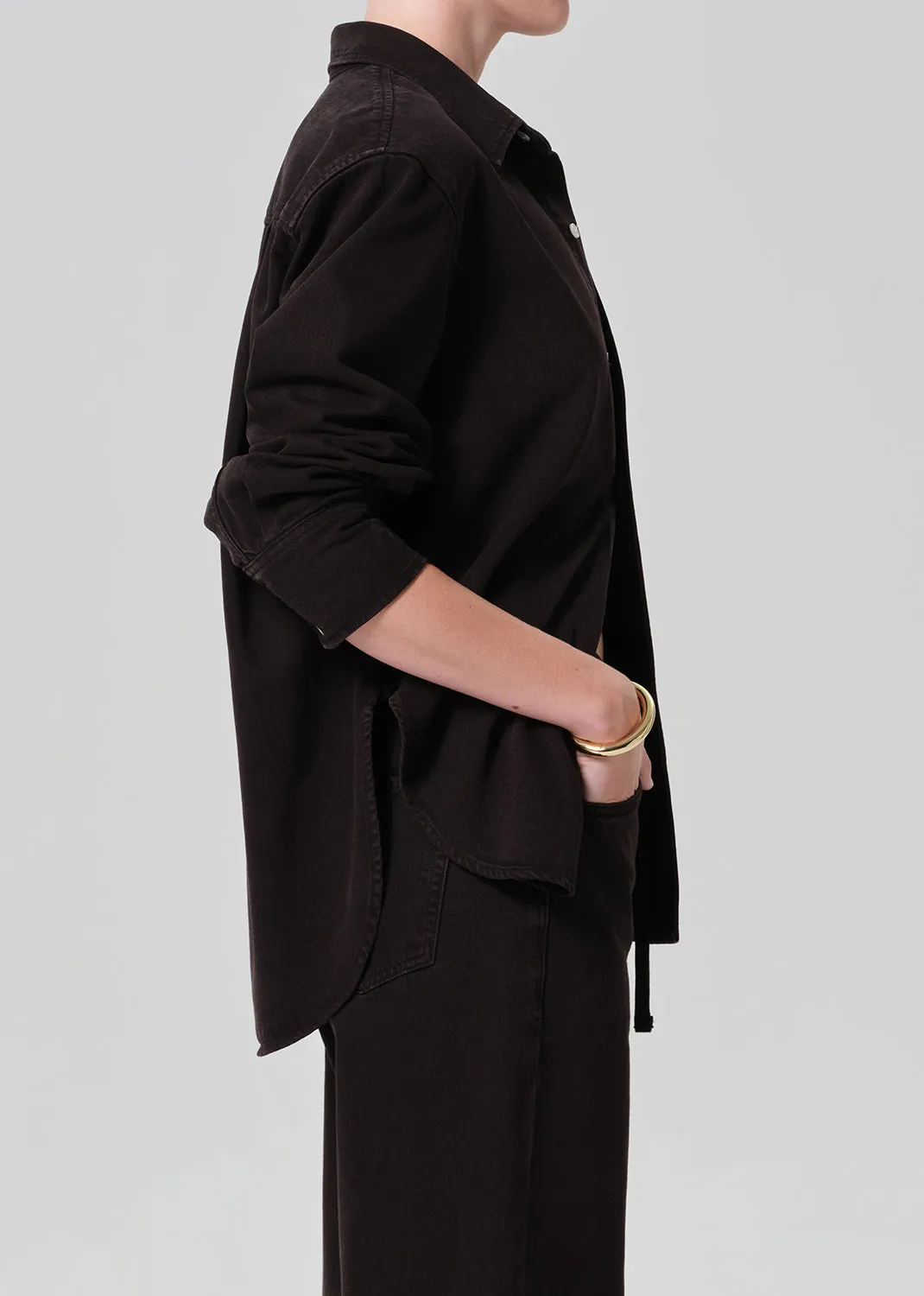 Carter Shirt in Carob sold by Citizens Of Humanity product image thumbnail 3