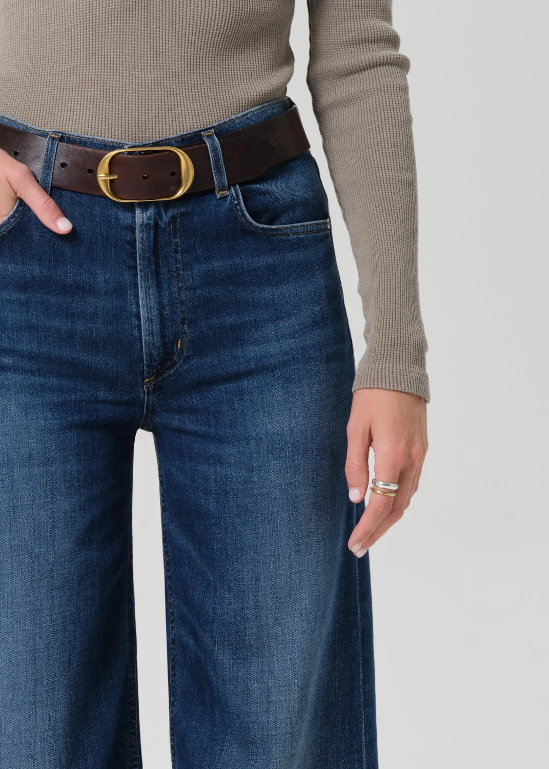 Lyra Long Wide Leg in Elm sold by Citizens Of Humanity product image thumbnail 5