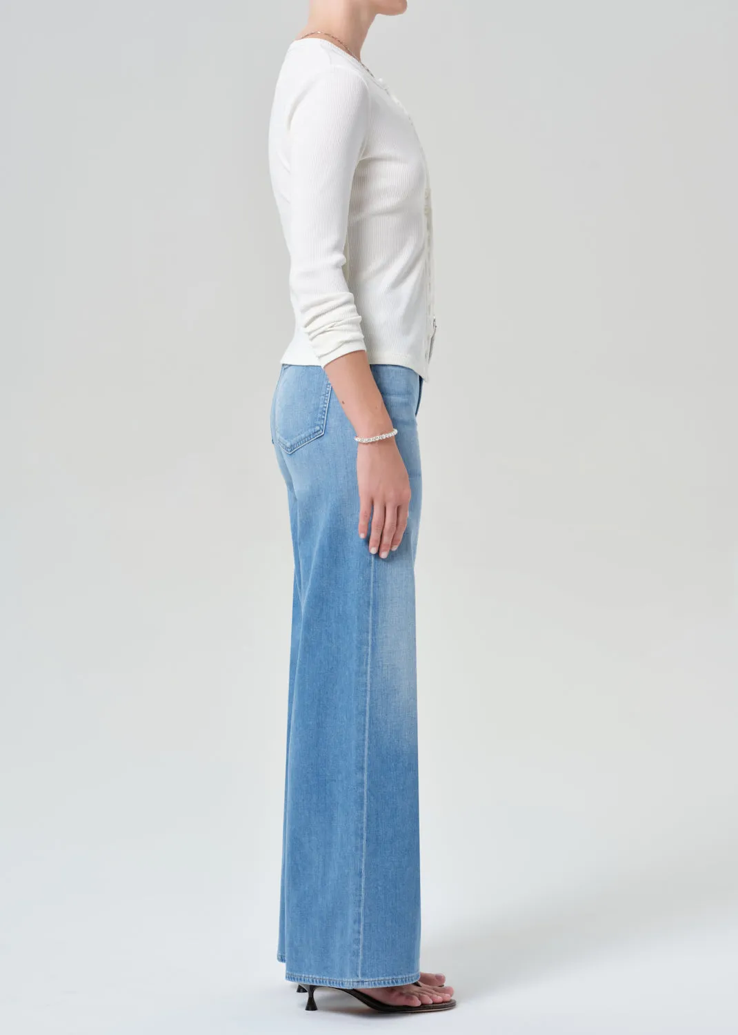 Lyra Long Wide Leg in Canopy sold by Citizens Of Humanity product image thumbnail 3