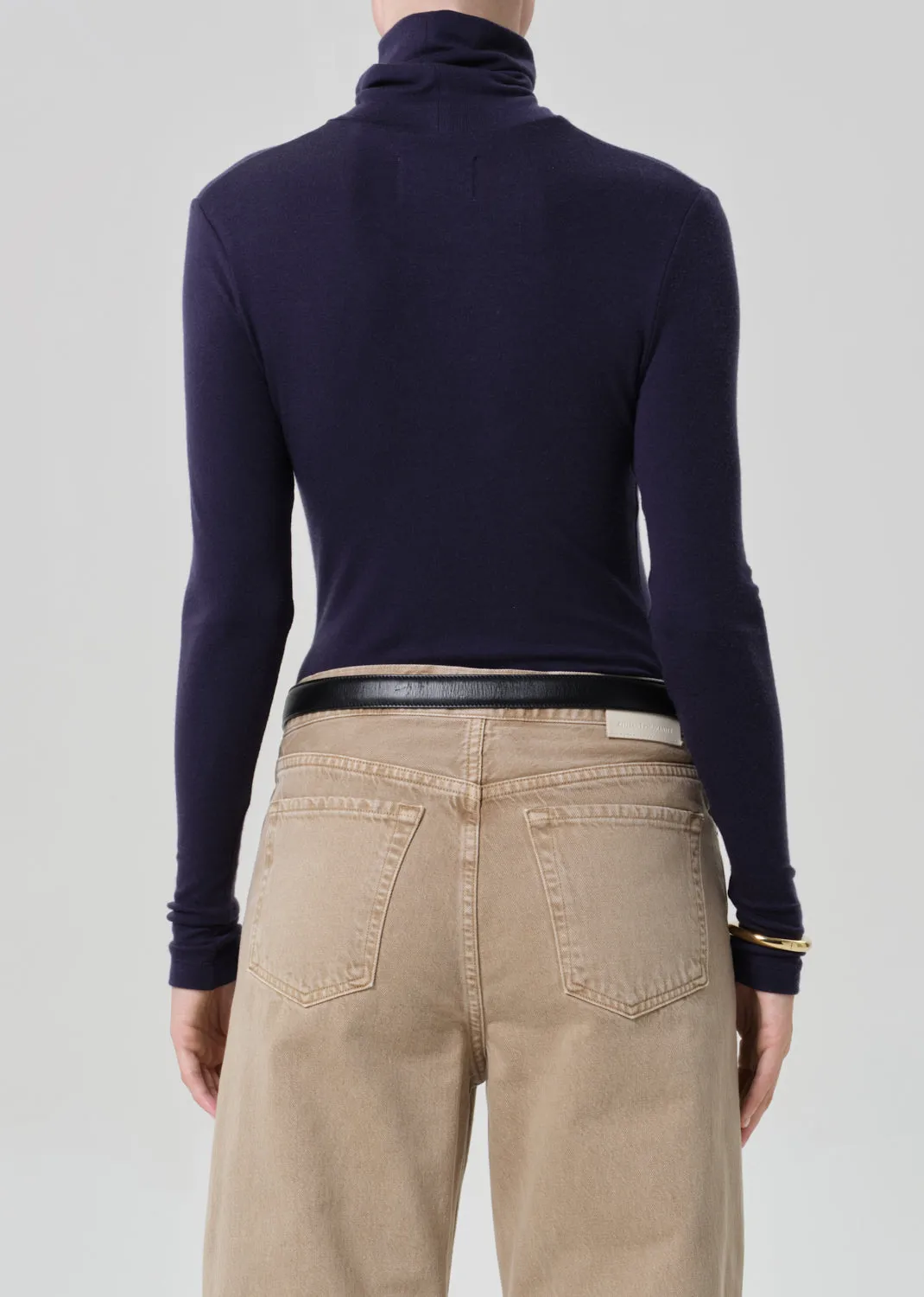 Caradene Turtleneck in Navy sold by Citizens Of Humanity product image thumbnail 2