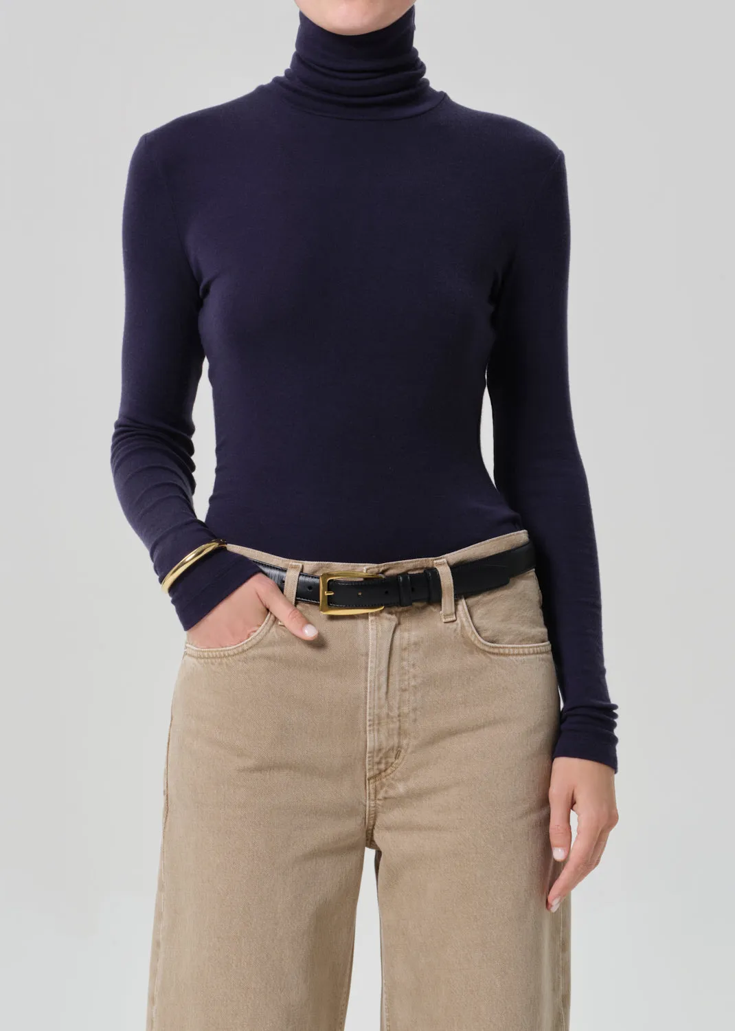 Caradene Turtleneck in Navy sold by Citizens Of Humanity