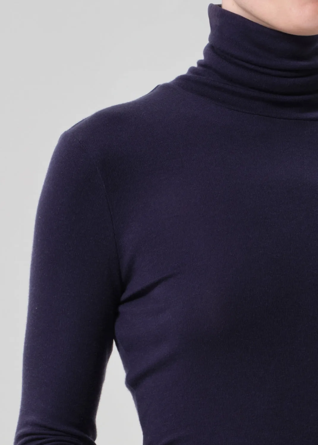 Caradene Turtleneck in Navy sold by Citizens Of Humanity product image thumbnail 4