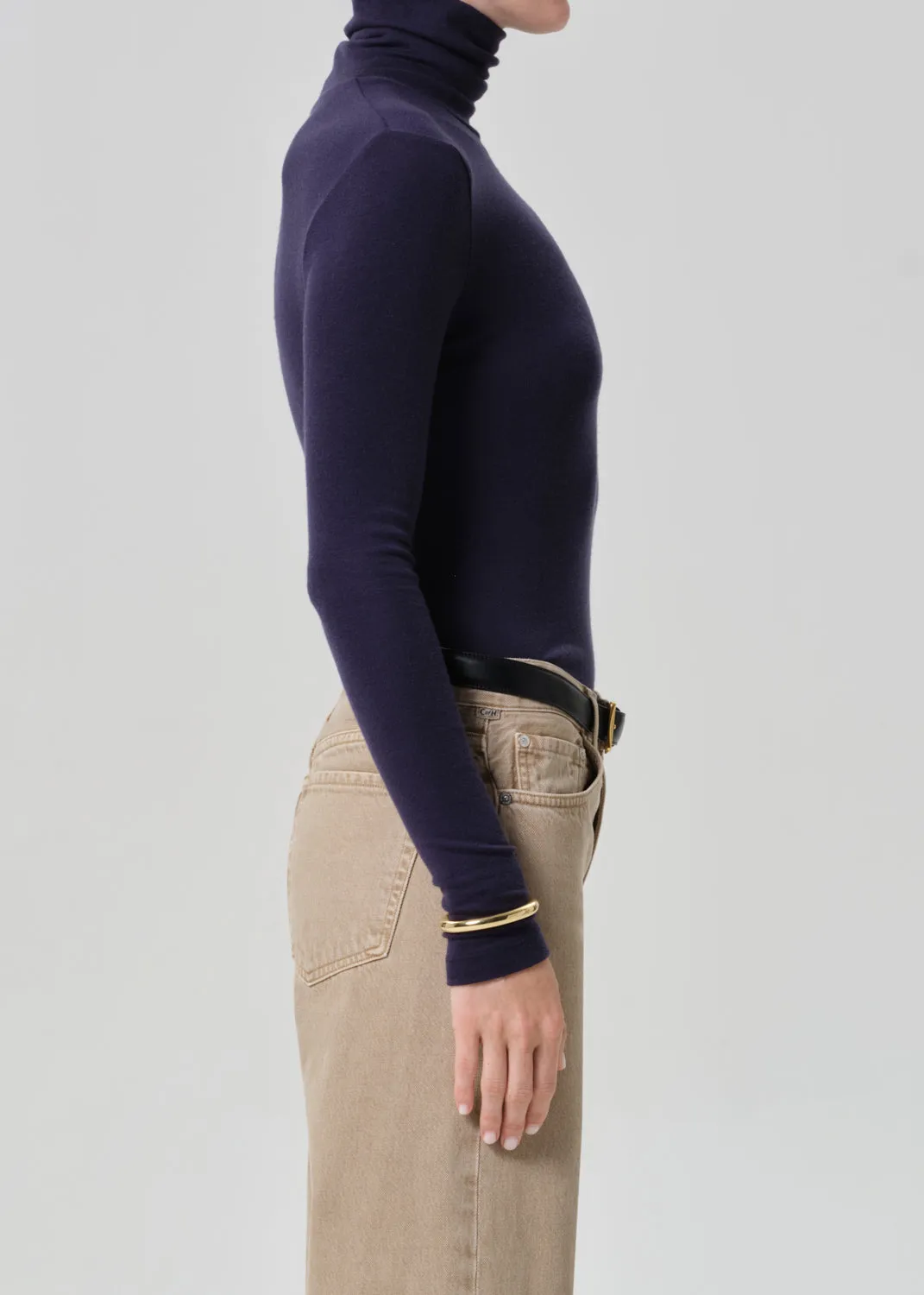 Caradene Turtleneck in Navy sold by Citizens Of Humanity product image thumbnail 3