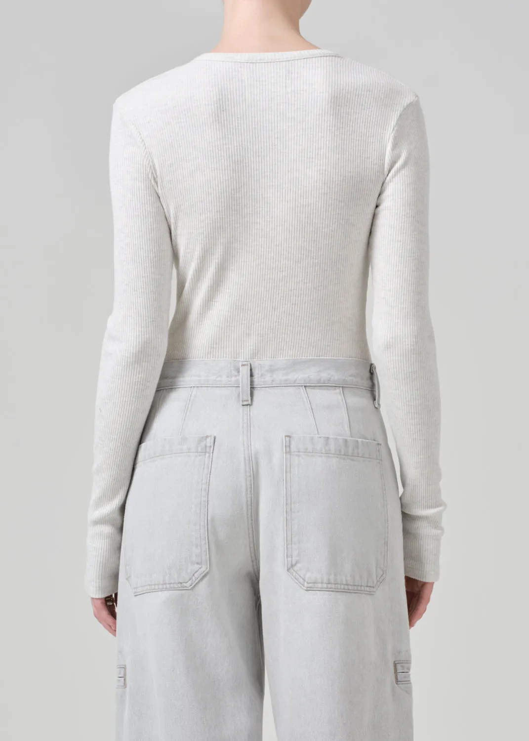 Emma V-Neck in Pashmina sold by Citizens Of Humanity product image thumbnail 2