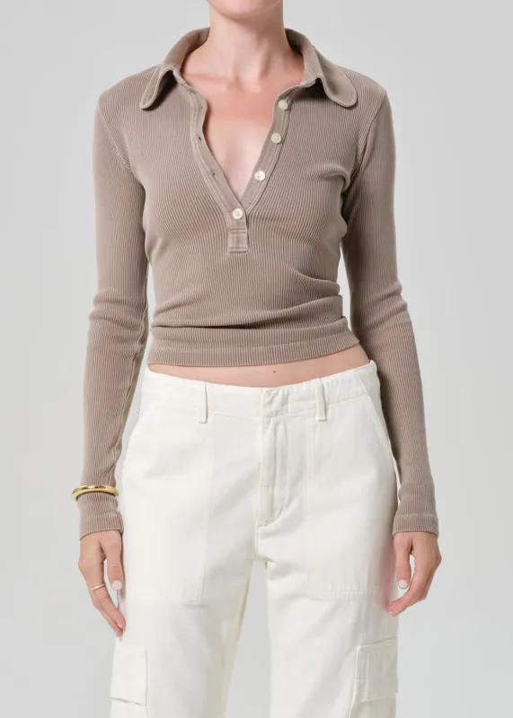 Brea 60's Polo in Sandatlas sold by Citizens Of Humanity