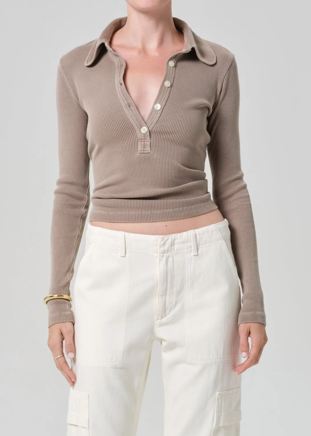 Brea 60's Polo in Sandatlas sold by Citizens Of Humanity