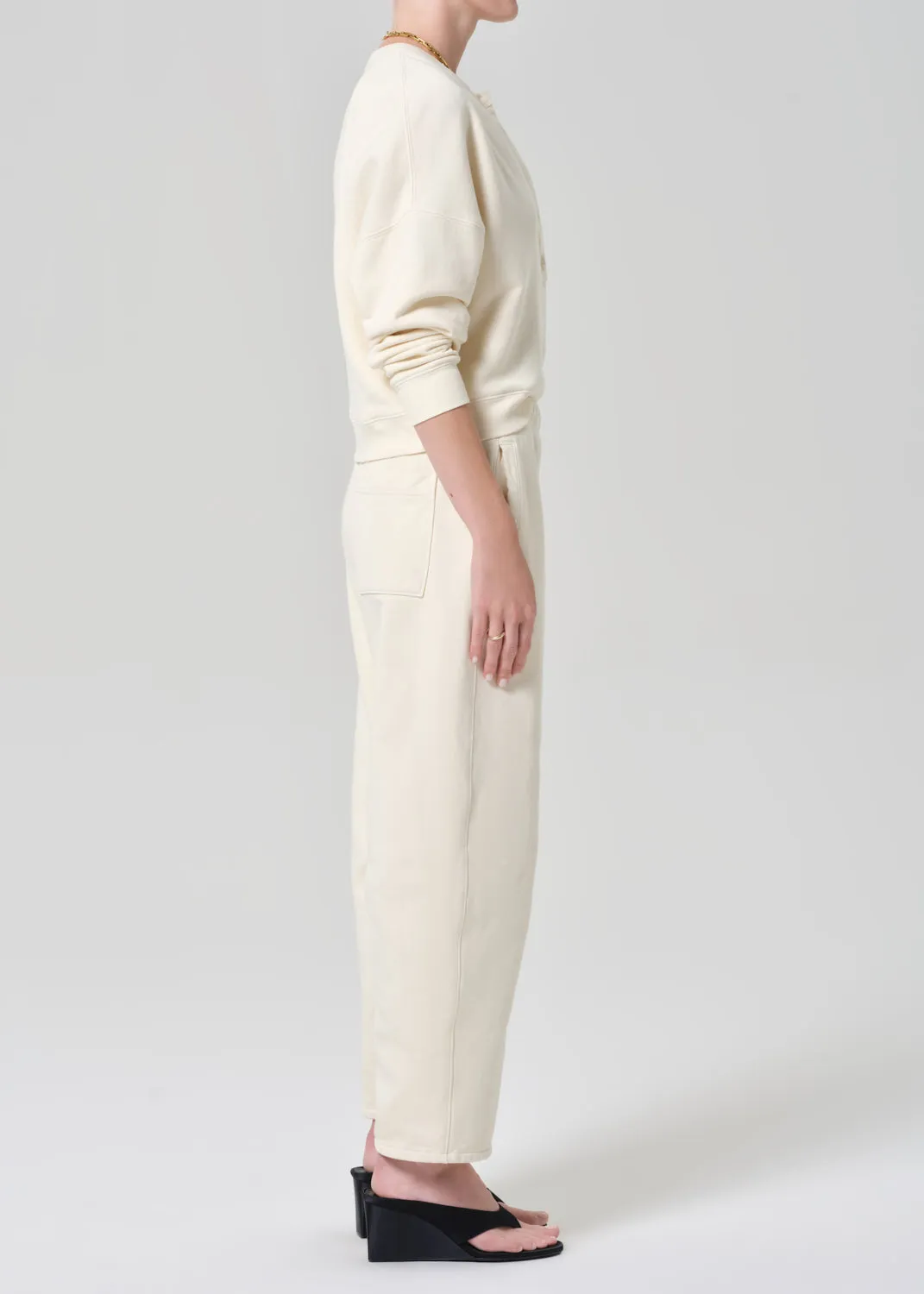 Miro Sweatpant in Cream sold by Citizens Of Humanity product image thumbnail 3