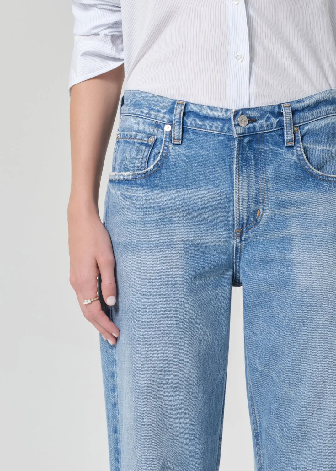 Lindz Easy Straight in Cupid sold by Citizens Of Humanity product image thumbnail 5