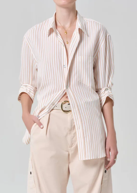 Kayla Shirt in Sherbet Stripe sold by Citizens Of Humanity