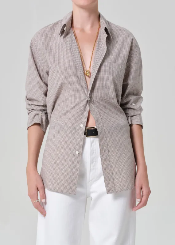 Kayla Shirt in Cardiff Plaid sold by Citizens Of Humanity