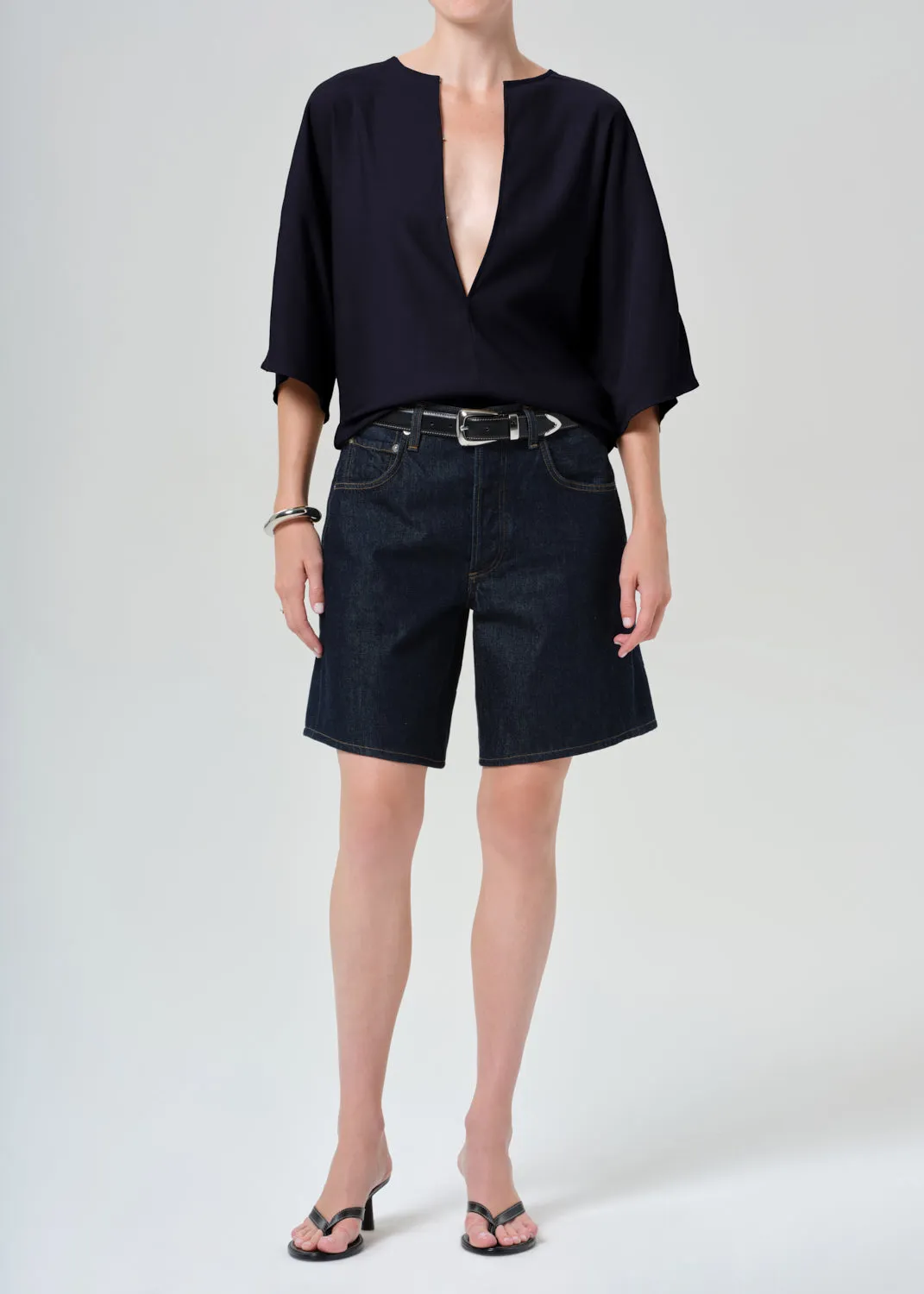 Franca Shirt in Navy sold by Citizens Of Humanity product image thumbnail 5