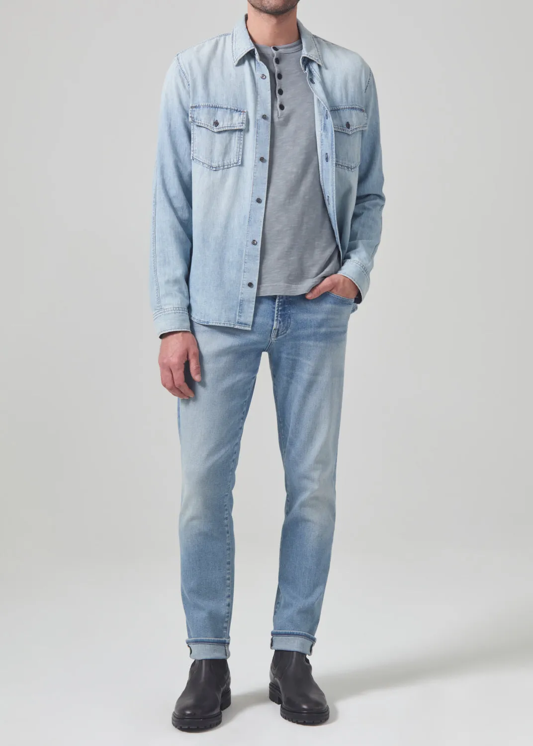 London Tapered Slim Perform in Pavilion sold by Citizens Of Humanity product image thumbnail 2