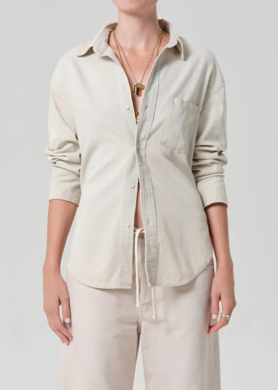 Carter Shirt in Peyote sold by Citizens Of Humanity