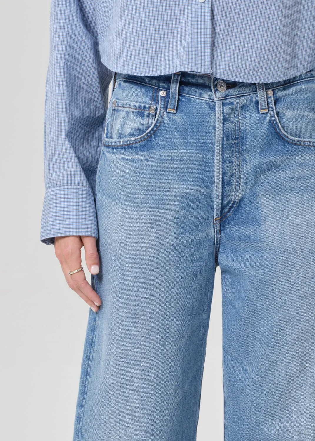 Ayla Baggy in Cupid sold by Citizens Of Humanity product image thumbnail 5