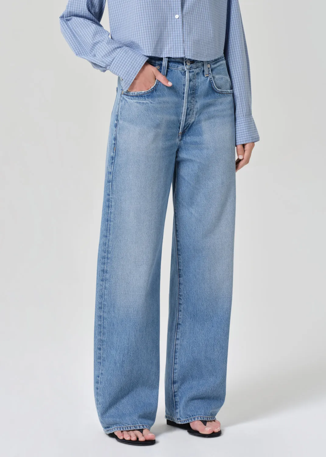 Ayla Baggy in Cupid sold by Citizens Of Humanity product image thumbnail 4