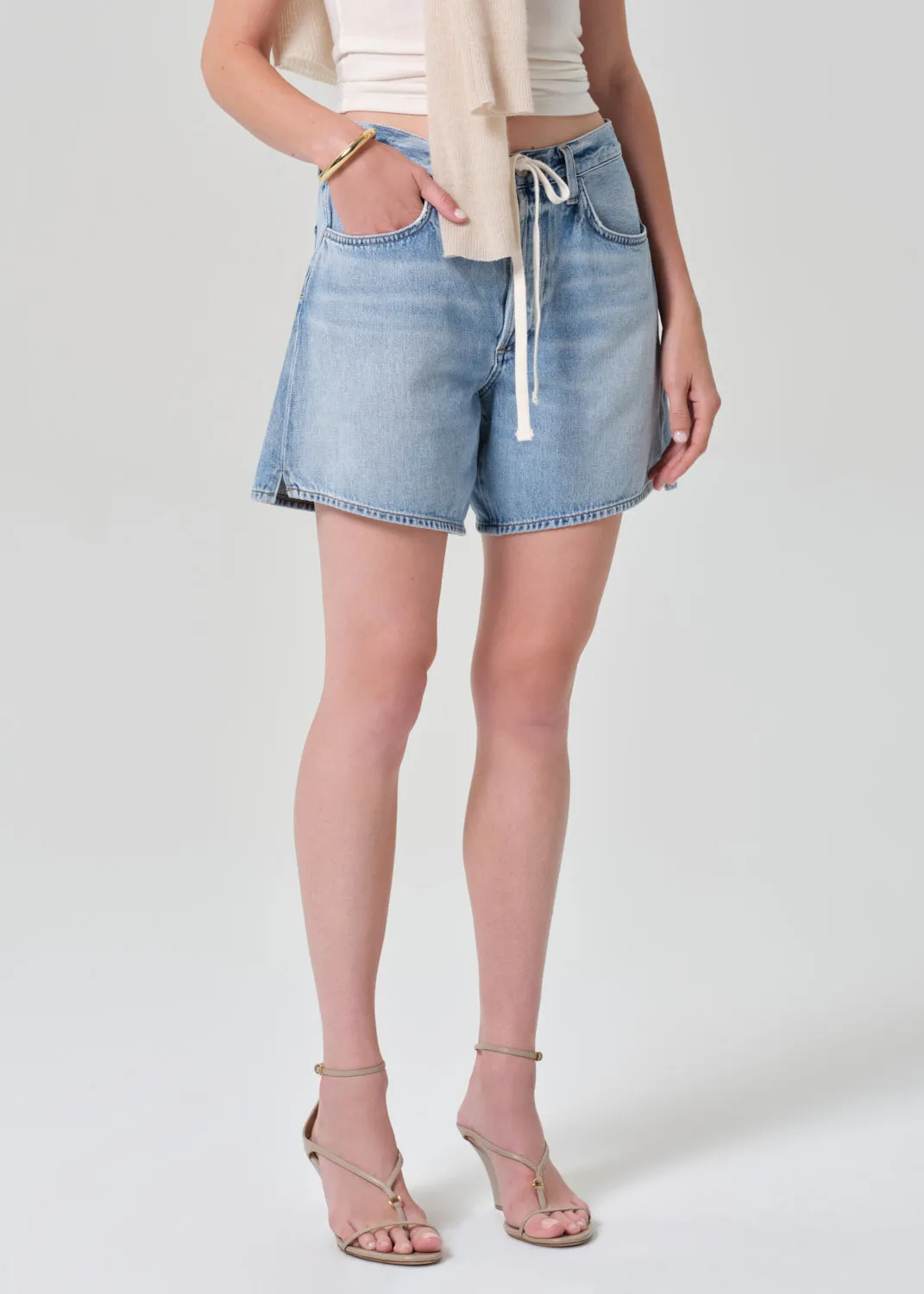 Brynn Drawstring Short in Ritual sold by Citizens Of Humanity product image thumbnail 4