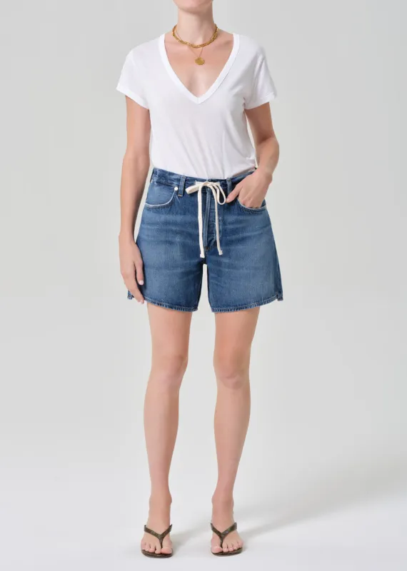 Brynn Drawstring Short in Avant made by Citizens Of Humanity