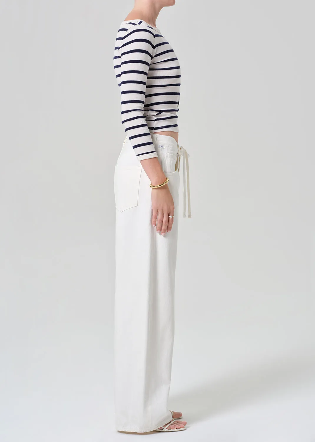 Brynn Drawstring Trouser in Pashmina sold by Citizens Of Humanity product image thumbnail 3